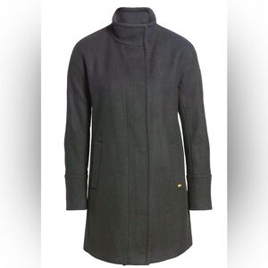 Ellen Tracy Wool Blend Stadium Coat Size